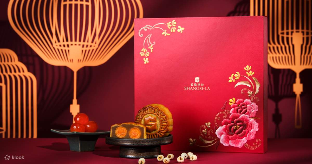Kowloon ShangriLa Mooncake offer Shang Palace Mini Egg Custard